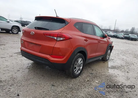 2016 Hyundai Tucson Se from USA, damaged, VIN KM8J33A49GU181435